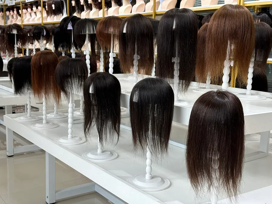 Wigs are big business in Xuchang. (Daryl Lim/SPH Media)