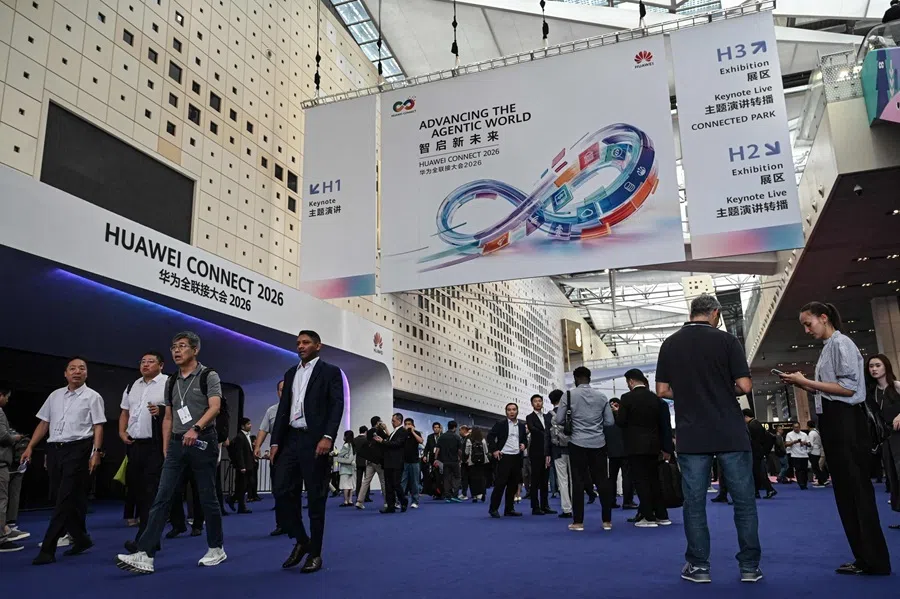 People visit Huawei Connect 2026 in Shanghai on 17 September 2026.