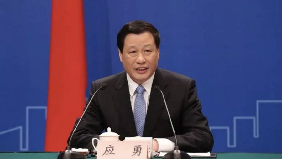 Hubei party secretary Ying Yong. (Internet)