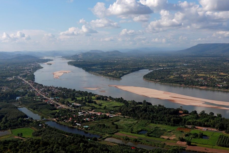 A view of the Mekong river bordering Thailand and Laos is seen from the Thai side in Nong Khai, Thailand, 29 October 2019. (Soe Zeya Tun/REUTERS)