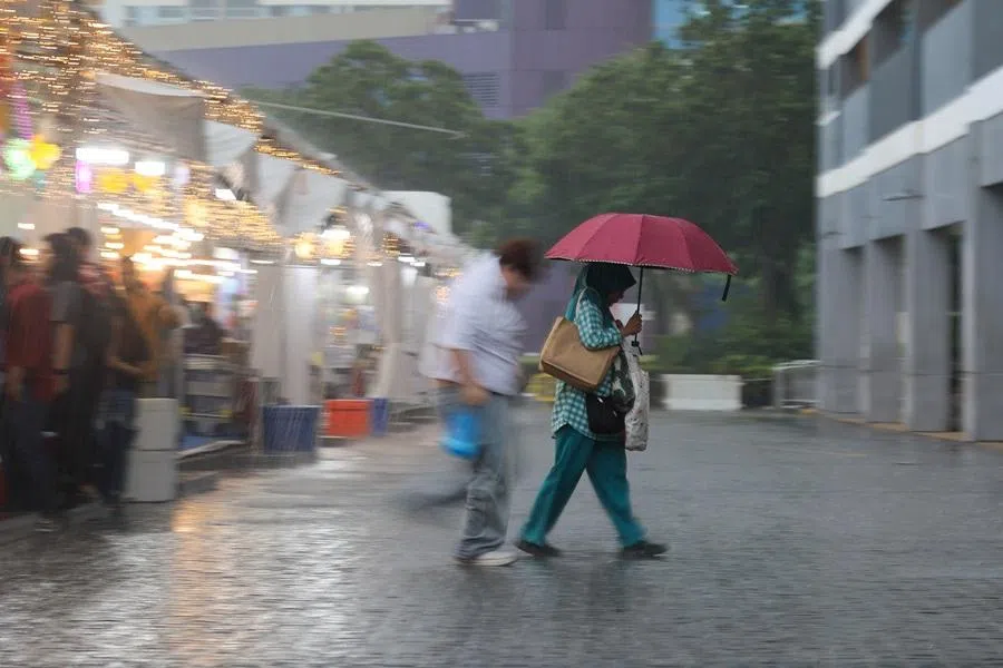 Rain in Singapore, 25 February 2026. (SPH Media)
