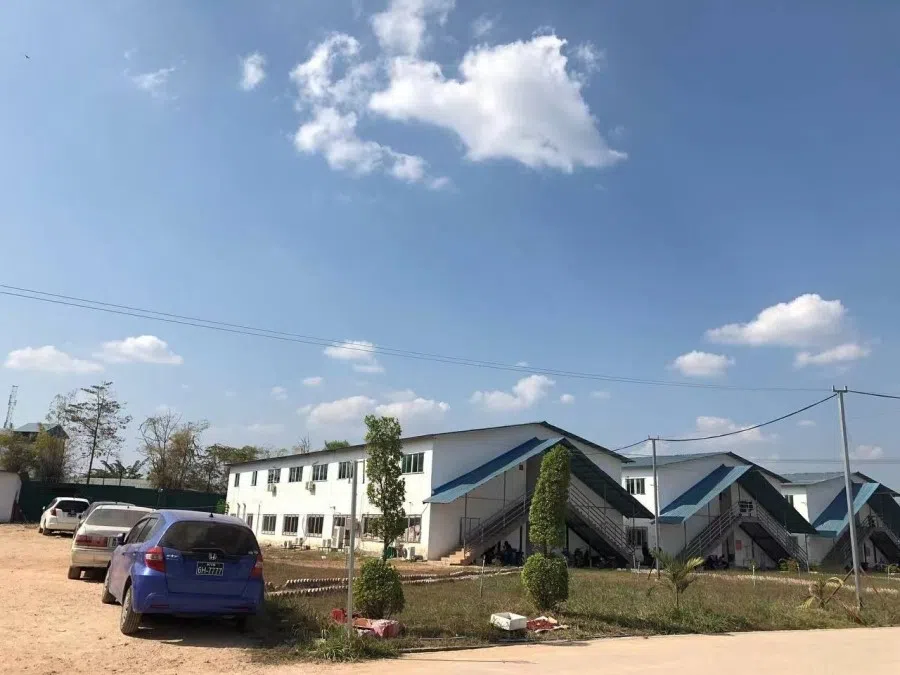 A scam hub in northern Myanmar. (Courtesy of interviewee)