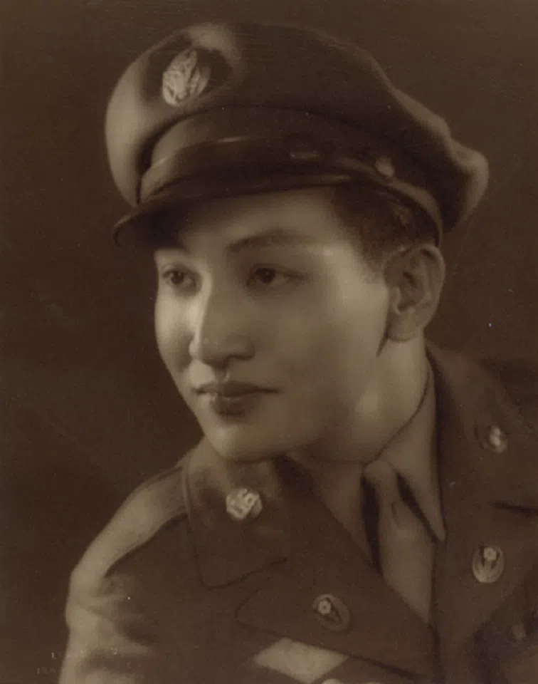 Raymond Low Suen during World War II.