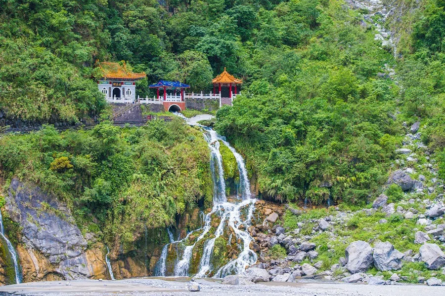 Changchun Shrine, Taroko National Park, Taiwan. (iStock)