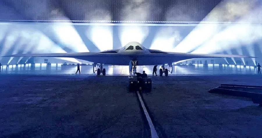 A shot of the US’s B-21 Raider. (Internet)
