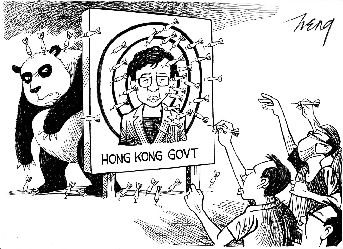 Cartoon: Heng Kim Song