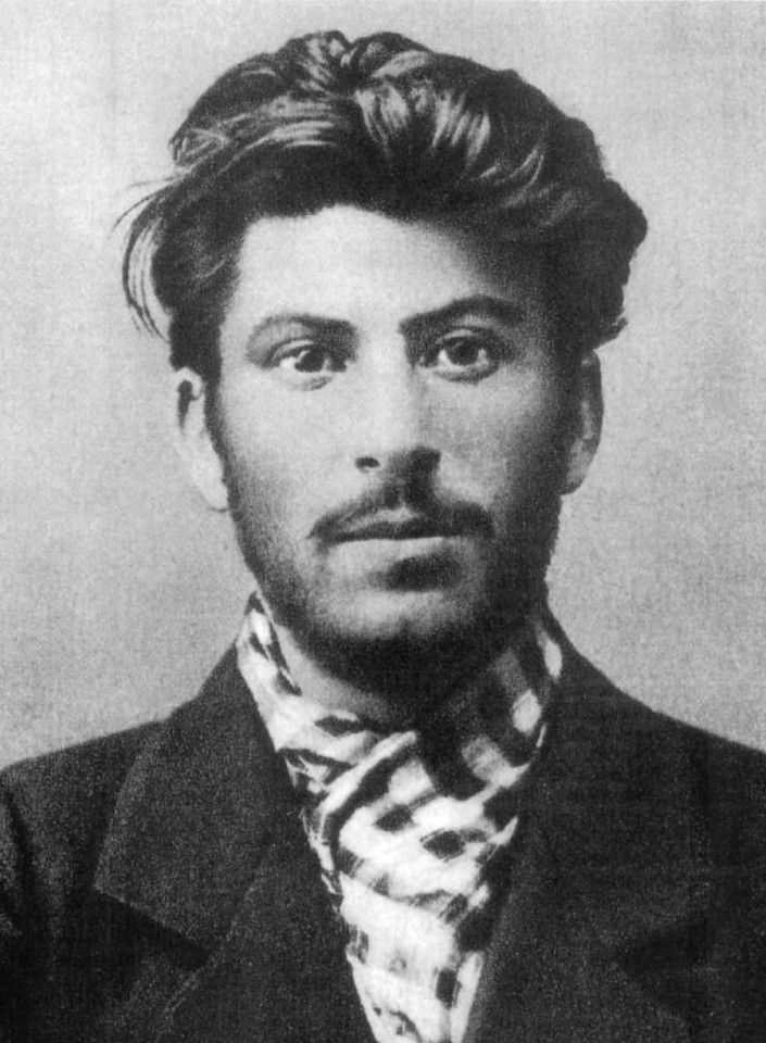 Young Joseph Stalin at age 23. (Internet)