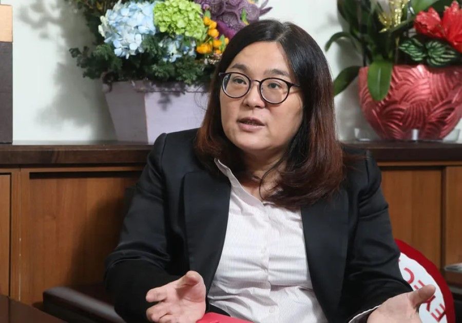 KMT Legislative Yuan member Chen Yu-chen spoke to Chen's family and debunked several rumours. (Internet)