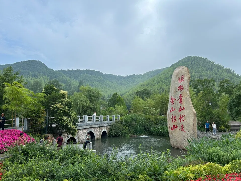 Chinese President Xi Jinping proposed the development concept that “lucid waters and lush mountains are invaluable assets” for the first time during his 2005 visit to Yucun. (Yush Chau/SPH Media)