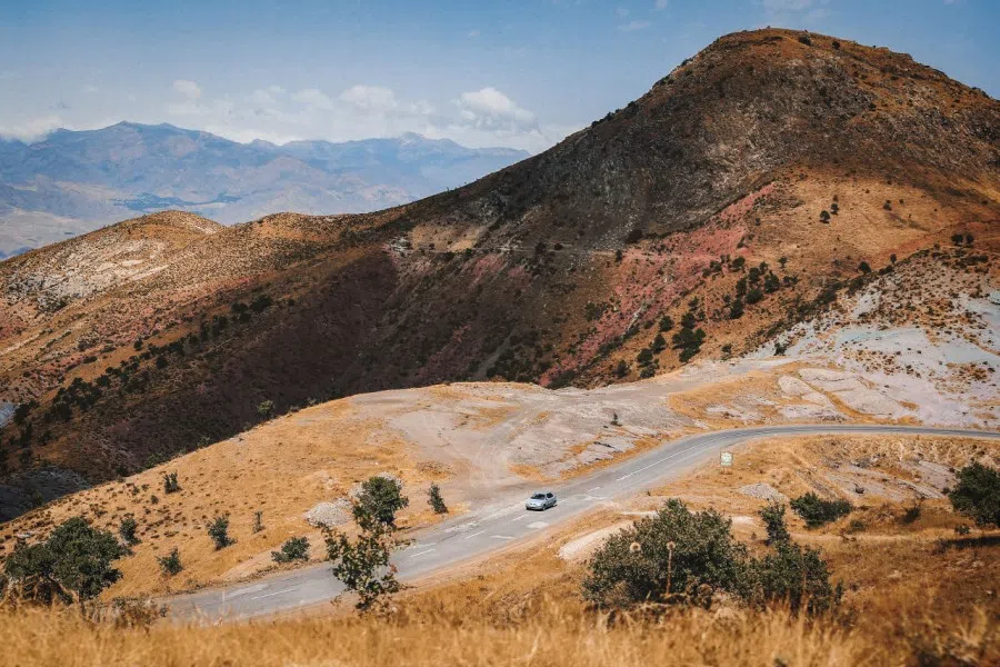 The Alborz range in northern Iran.
