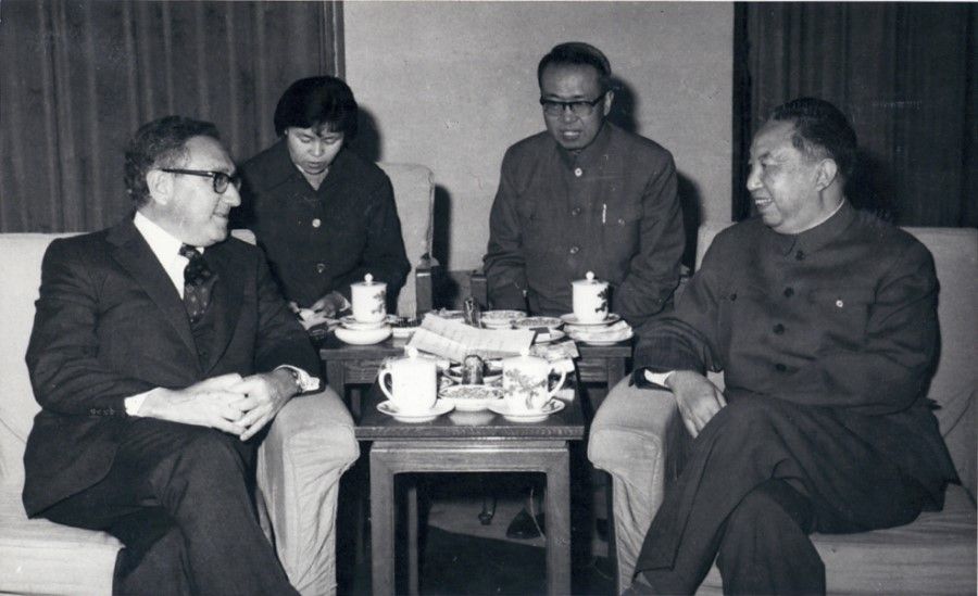 In 1979, Chinese Premier Hua Guofeng met with Kissinger.