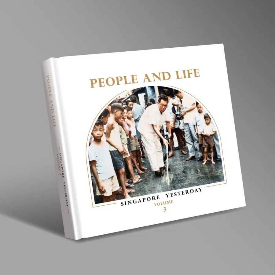 Volume 3 of a historical photo book collection of Singapore, published 2022.
