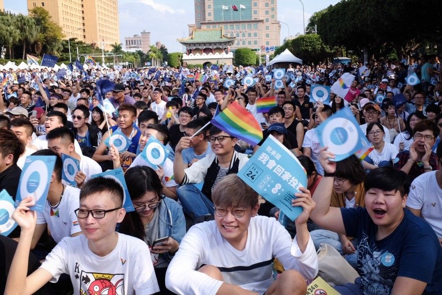 Taiwan passed its same-sex marriage law in May 2019. (SPH Media)