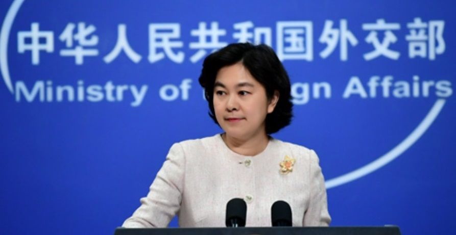 Ministry of Foreign Affairs spokesperson Hua Chunying berated the reporter who asked such a provocative question, and challenged the motives behind such provocation. (Internet)