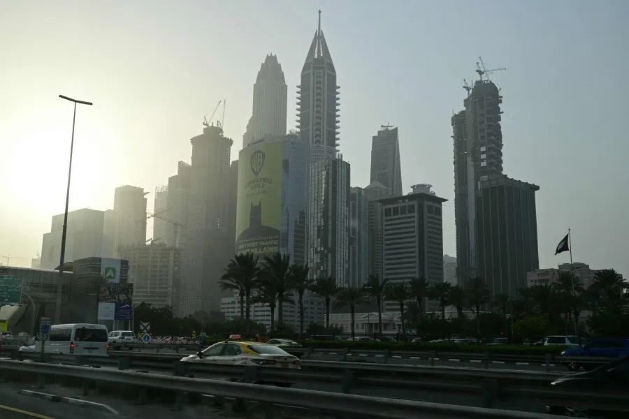 A view of the Dubai Marina waterfront in the Gulf emirate of Dubai on 5 November 2025. (Giuseppe Cacace/AFP)