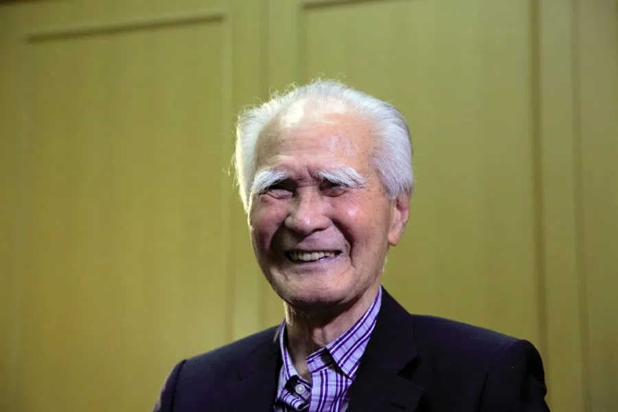 Former Japanese Prime Minister Tomiichi Murayama. (SPH Media)