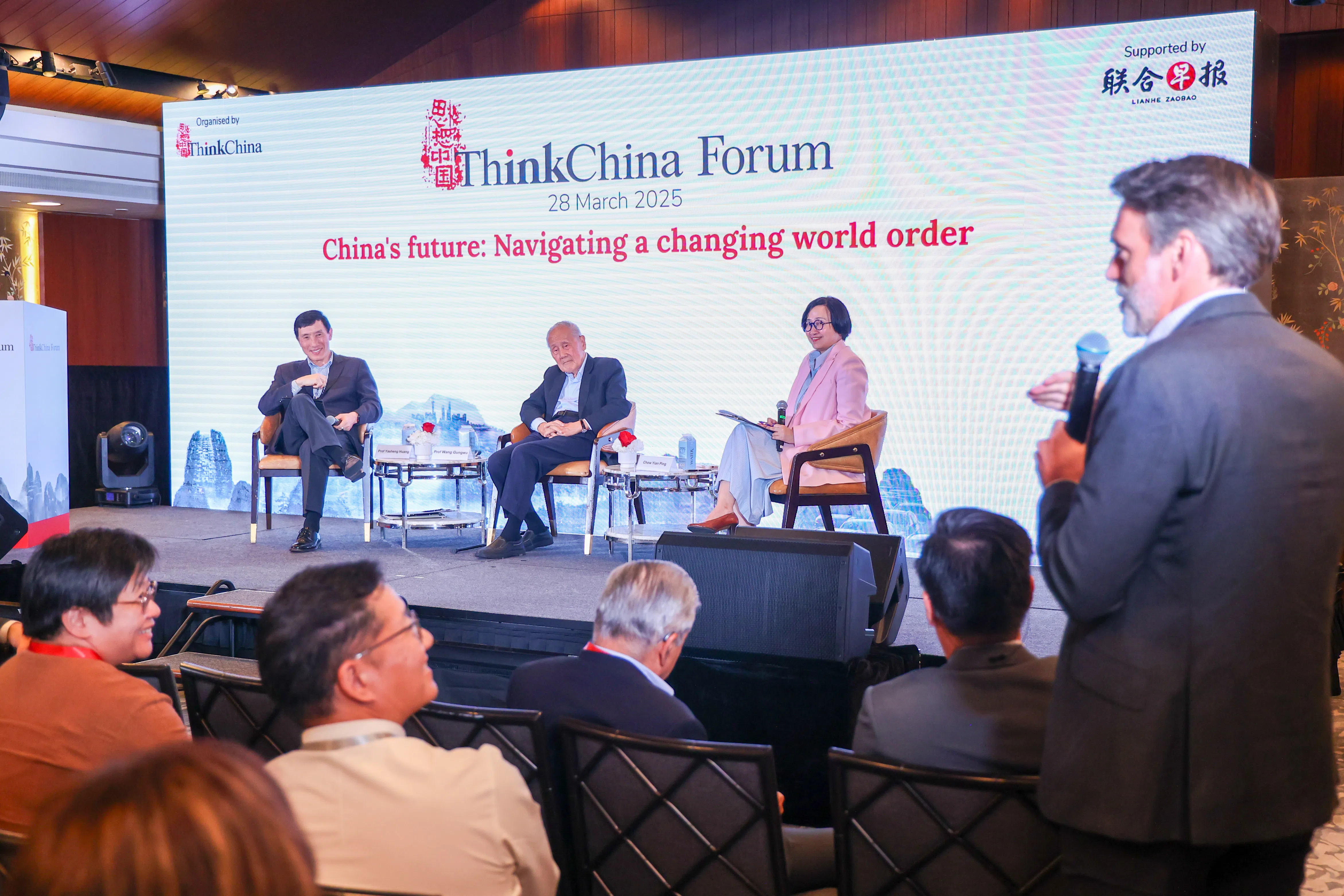 Q&A session on 28 March 2025 at the ThinkChina Forum on 28 March 2025 at The Capitol Kempinski Hotel. (SPH Media)