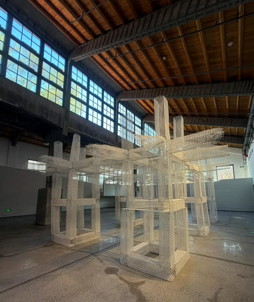 Nelson’s Construction of Memories installation in Jingdezhen.