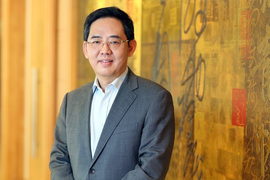 Lianhe Zaobao recently interviewed Chinese ambassador to Singapore Hong Xiaoyong. (SPH)