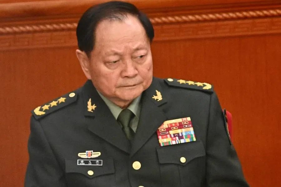 Zhang Youxia, first-ranked vice-chairman of the Central Military Commission (CMC), attends the opening ceremony of the Chinese People’s Political Consultative Conference (CPPCC) at the Great Hall of the People in Beijing on 4 March 2025.