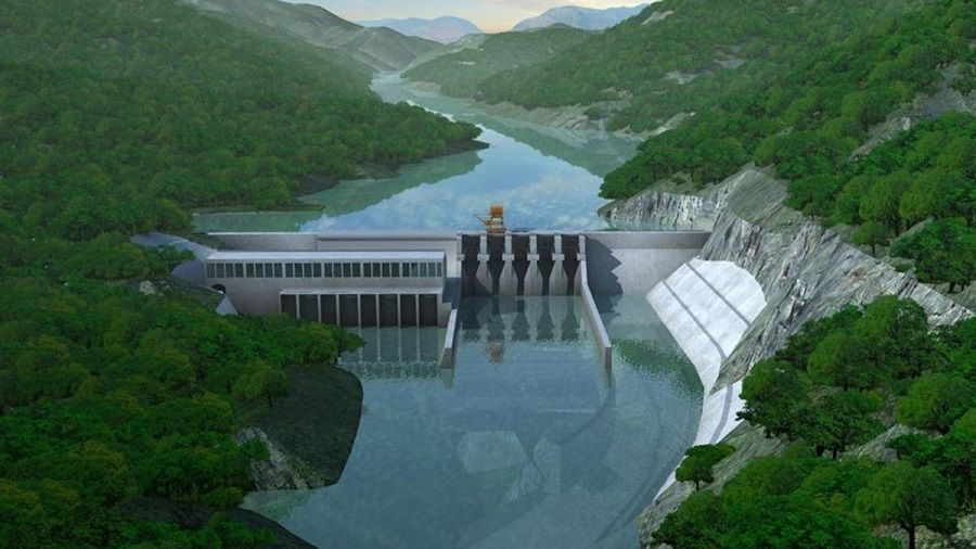 The Kayan hydropower project. (Photo taken from VOI English website)