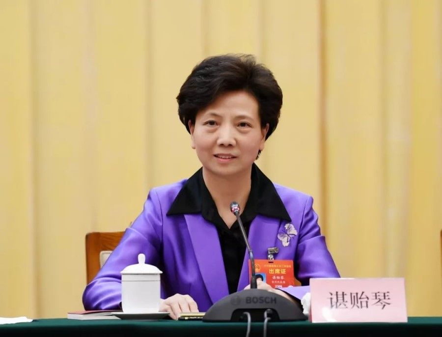 Guizhou party secretary Shen Yiqin. (Internet)