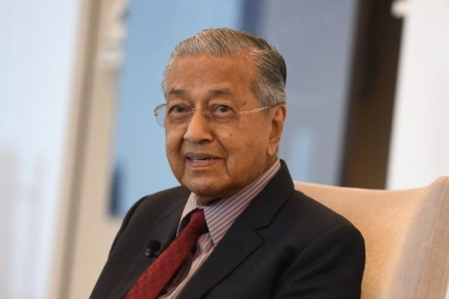Malaysian Prime Minister Mahathir Mohamad has taken a hardline stance toward the US. (Internet)