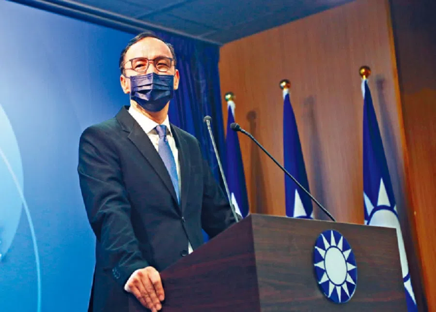 Eric Chu Li-luan, newly-appointed chairman of the Kuomintang. (Internet)