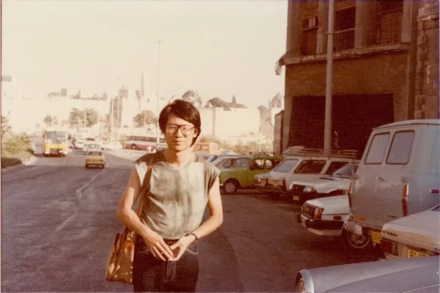 On a street outside Jerusalem’s Old City.
