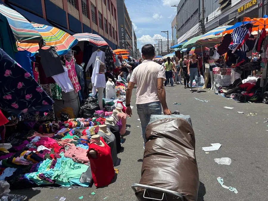 São Paulo is where many Chinese migrants start out in Brazil. (Lim Zhan Ting/SPH Media)