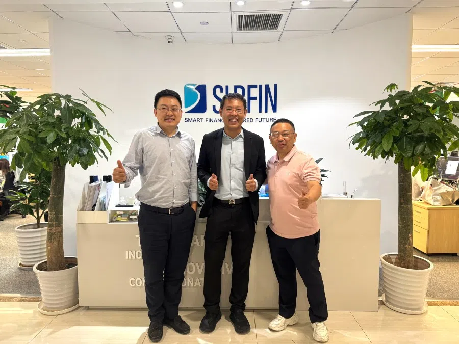 Fintech firm Surfin is one of the companies that Insignia has invested in. (Photo provided by interviewee)