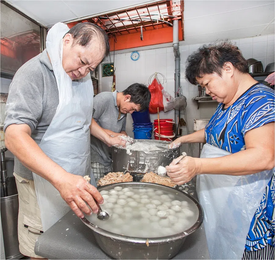 Handmade with care at Seow Choon Hua Restaurant. (SPH Media)