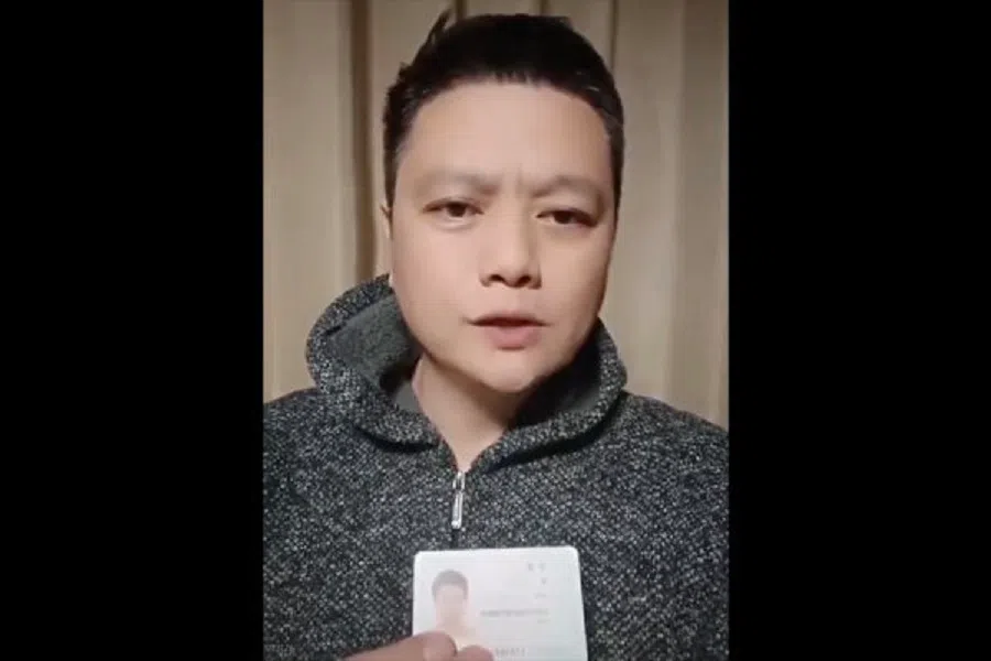 Songsan Motors founder Zhang Xiaolei raised numerous accusations against BYD founder Wang Chuanfu. (Screen grab from video)