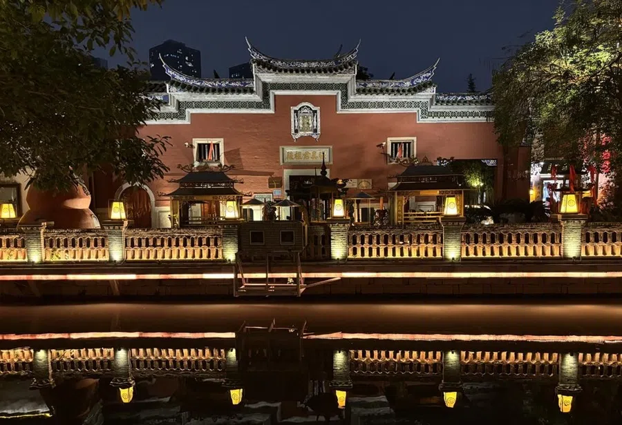 The ancestral shrine of Zhang Zhenjun. (Photo: Chia Yei Yei)