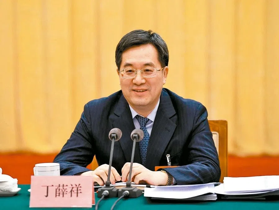 Ding Xuexiang, the sixth-ranked member of the Politburo Standing Committee. (Internet)