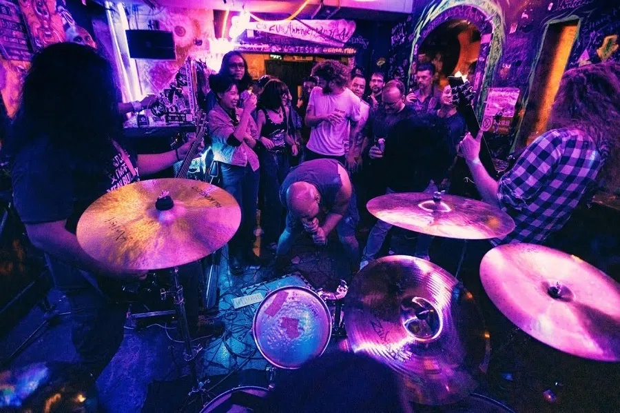 Chimera Cult are a newer act than Roundeye, but their energetic shows have earned them opening spots for larger, more established Chinese metal acts. (Mattias Isaksson)