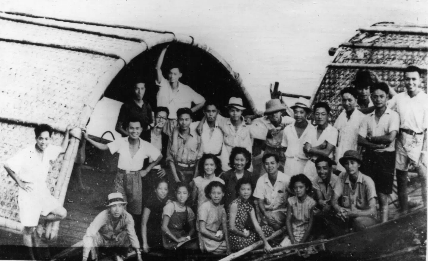 In the summer of 1942, Ho fled Hong Kong with a group of 25 students from The University of Hong Kong.