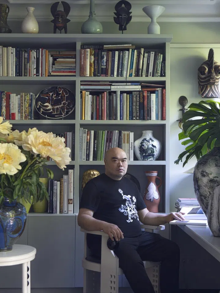 Singaporean fashion designer Andrew Gn.