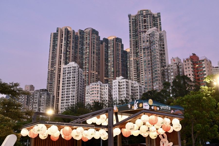 Housing flats in Sai Wan, Hong Kong, 5 September 2022. (CNS)