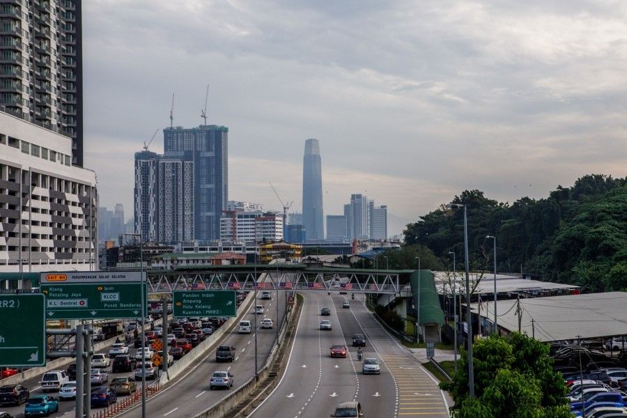 Vehicles drive along a highway in Kuala Lumpur, Malaysia, on 12 September 2022. (Samsul Said/Bloomberg)