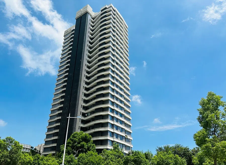 Wang Dehai's registered address in Xiamen's Wuyuan Bay, one of the city's most expensive properties.