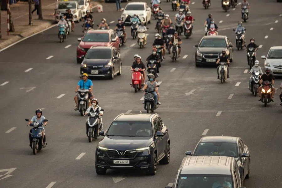 A street in Hanoi, Vietnam, on 7 September 2023. (Linh Pham/Bloomberg)