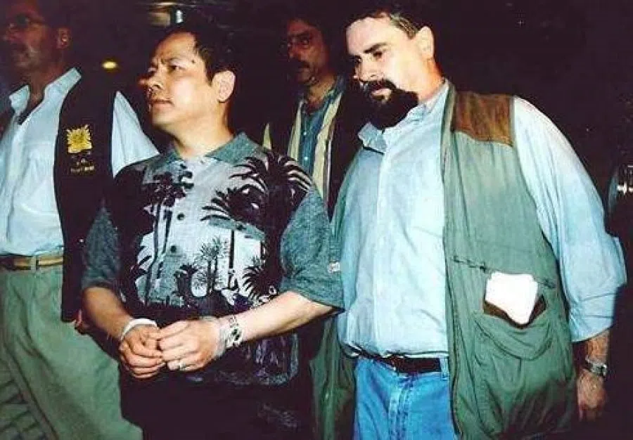 Macau triad boss Wan Kuok-koi arrested. (Internet/SPH)