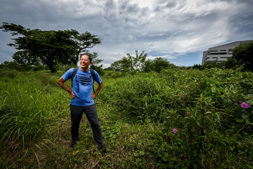 Taiwanese nature writer Liu Ka-shiang explores Singapore’s nature spots. (SPH Media)