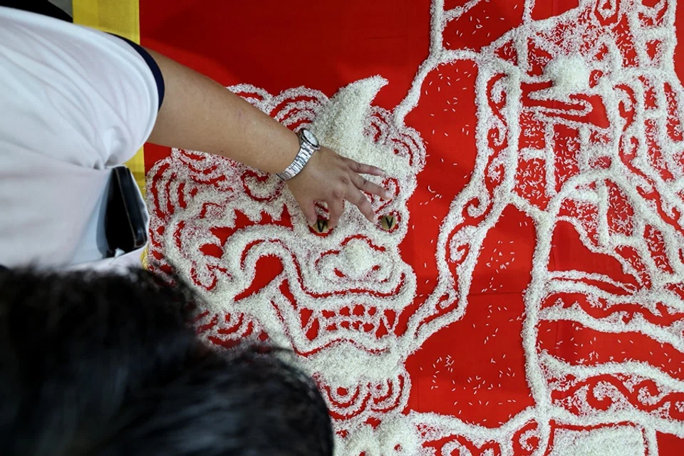 Francis Tan uses longan as the eyes of the divine beast, making it even more vivid and lifelike.