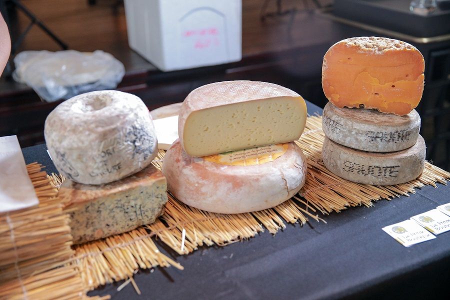 A variety of cheese at La Semaine Francaise (French Week) in Singapore. (La Semaine Francaise)