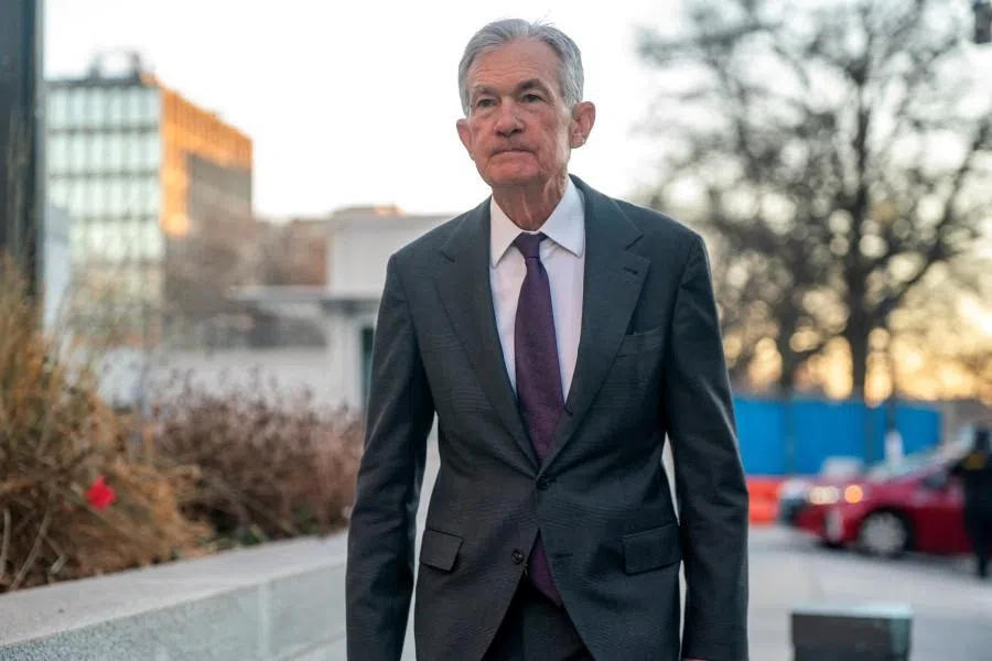 Federal Reserve Chair Jerome Powell arrives at the US Federal Reserve in Washington, US, on 13 January 2026. (Nathan Howard/Reuters)