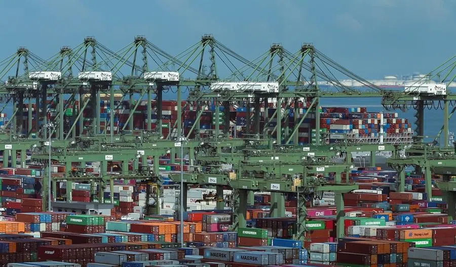 Photo of PSA Singapore, taken January 2026. PSA’s three city terminals at Tanjong Pagar, Keppel and Brani will move to Tuas Port by 2027. (SPH Media)