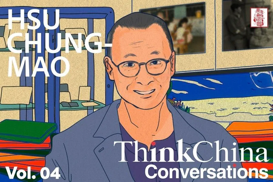 Portrait of Hsu Chung-mao for ThinkChina Conversations. (Image: Zhang Yifan)