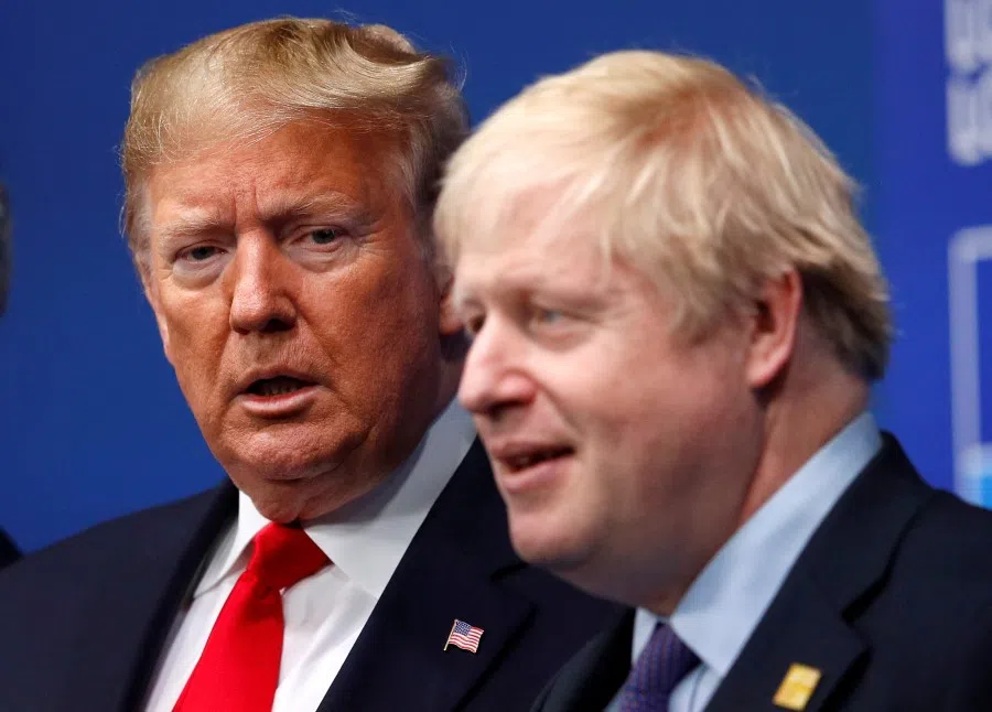 The UK has decided to use Huawei technology on a limited scale, and joined the China-led AIIB, in an effort towards being equidistant towards both the US and China. (Peter Nicholls/Reuters)